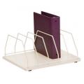 Table Top Chart Rack - 6-Space Binder Storage