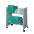 Economy Mobile Chart Rack - 32 Capacity (2" Binders)