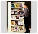 Periodical Magazine Display Cabinets, Racks & Shelving - Library & Education