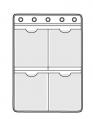 Plastic Sheet Protector, Patient Chart Record Protectors