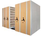Mechanical Assist Shelving