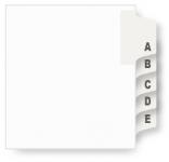 Alphabetic Tab Dividers