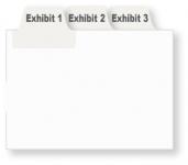 Exhibit Tab Dividers