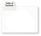 Organizational Tab Dividers