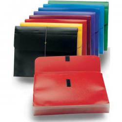 Plastic Expanding File Wallet 1 3/4" Expansion, Letter Size