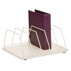 Table Top Chart Rack - 6-Space Binder Storage