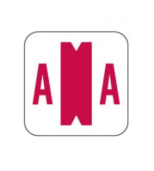 Bibbero Alpha Labels, 31-8100, 33-8100 Series Color Code Labels