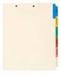 Medical Chart Tab Divider Set - 6-Tab Side Set