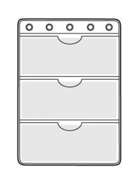 Plastic Sheet Protector, Patient Chart Record Protectors