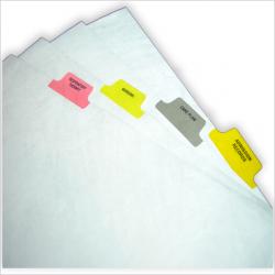 Tyvek Chart Tab Divider Sets - Rip Proof!